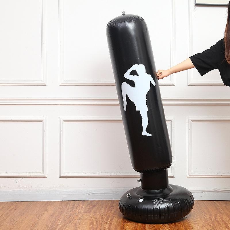 Vertical Inflatable Boxing Punching Bag For Children And Adults - 1.5M